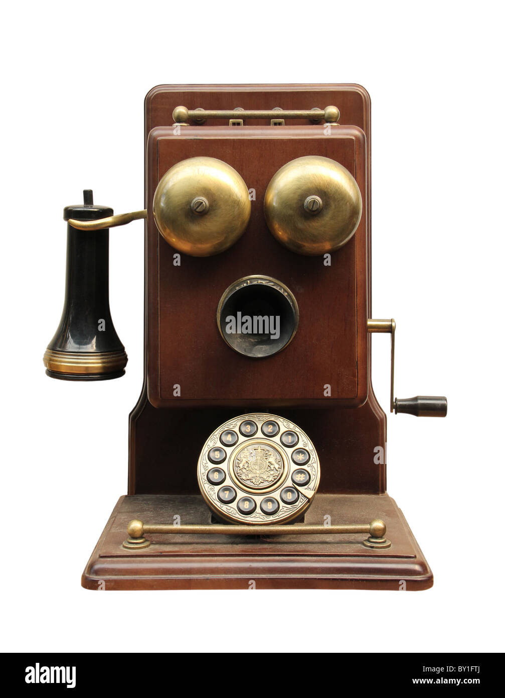 Phone sets 20 century, from the beginning Stock Photo - Alamy