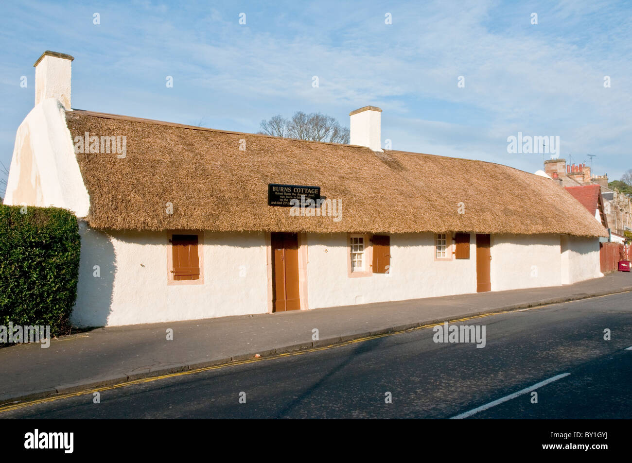 Robert Burns Birthplace Cottage Alloway South Ayrshire Scotland