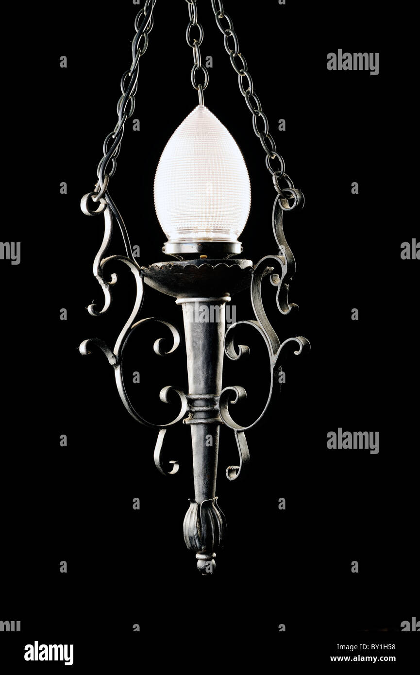 Black Metal Gothic Style Light Stock Photo 33841508 Alamy
