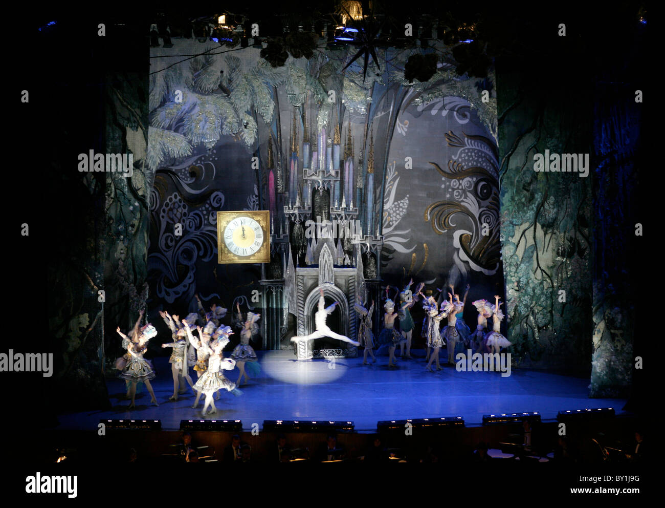 Cinderella performed at St Davids Hall, Cardiff. Stock Photo