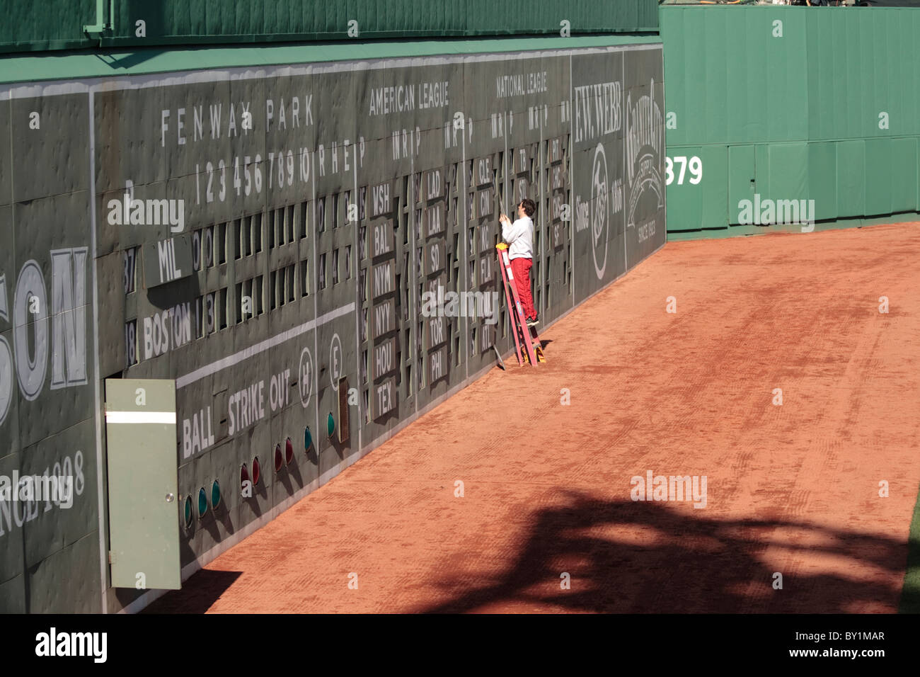 Baseball score board hi-res stock photography and images - Alamy