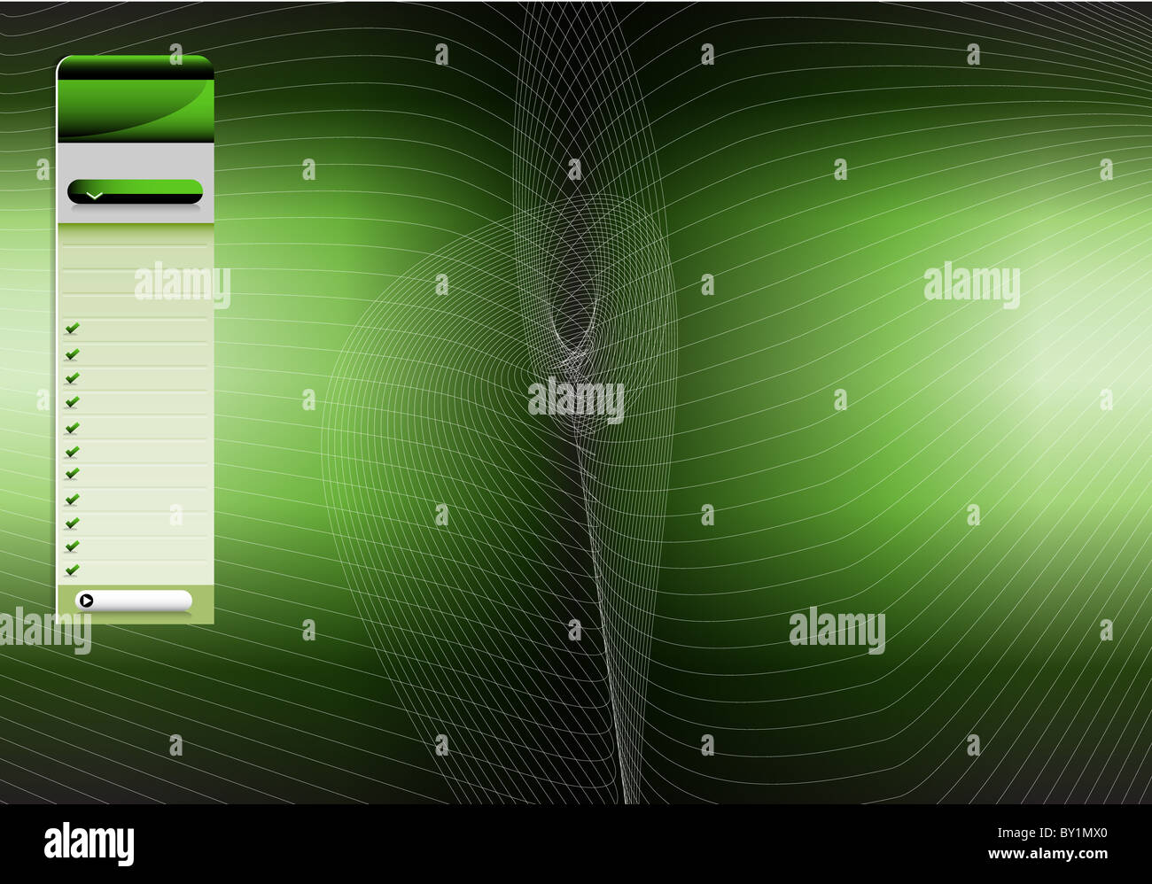 An image of a Green Menu Background Stock Photo - Alamy