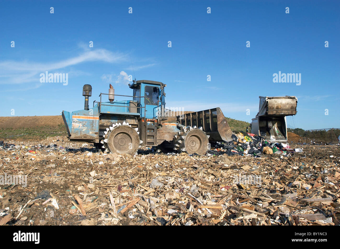 Landfill Essex England UK Stock Photo Alamy