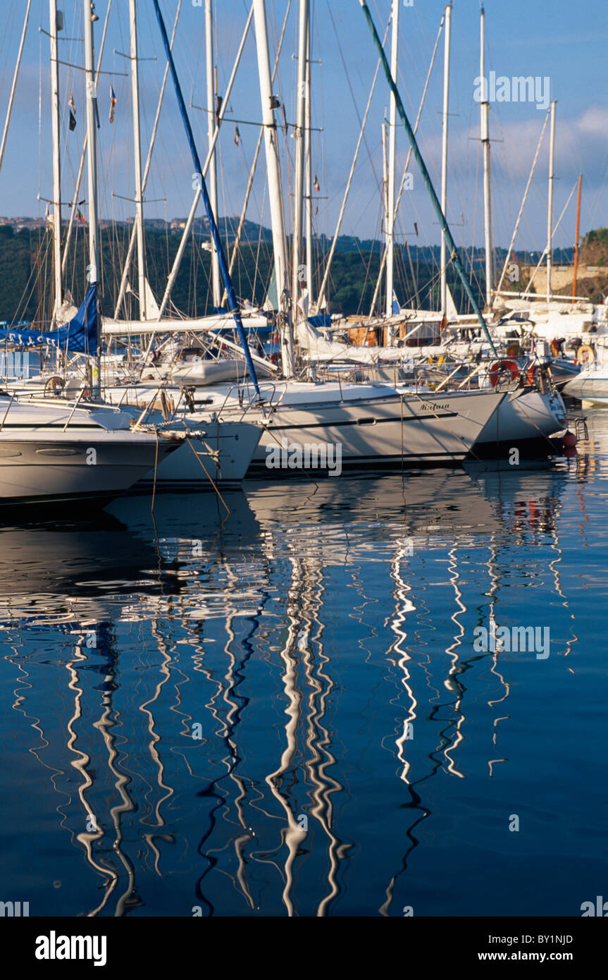 Porto Azzurro, Elba, Italy Stock Photo