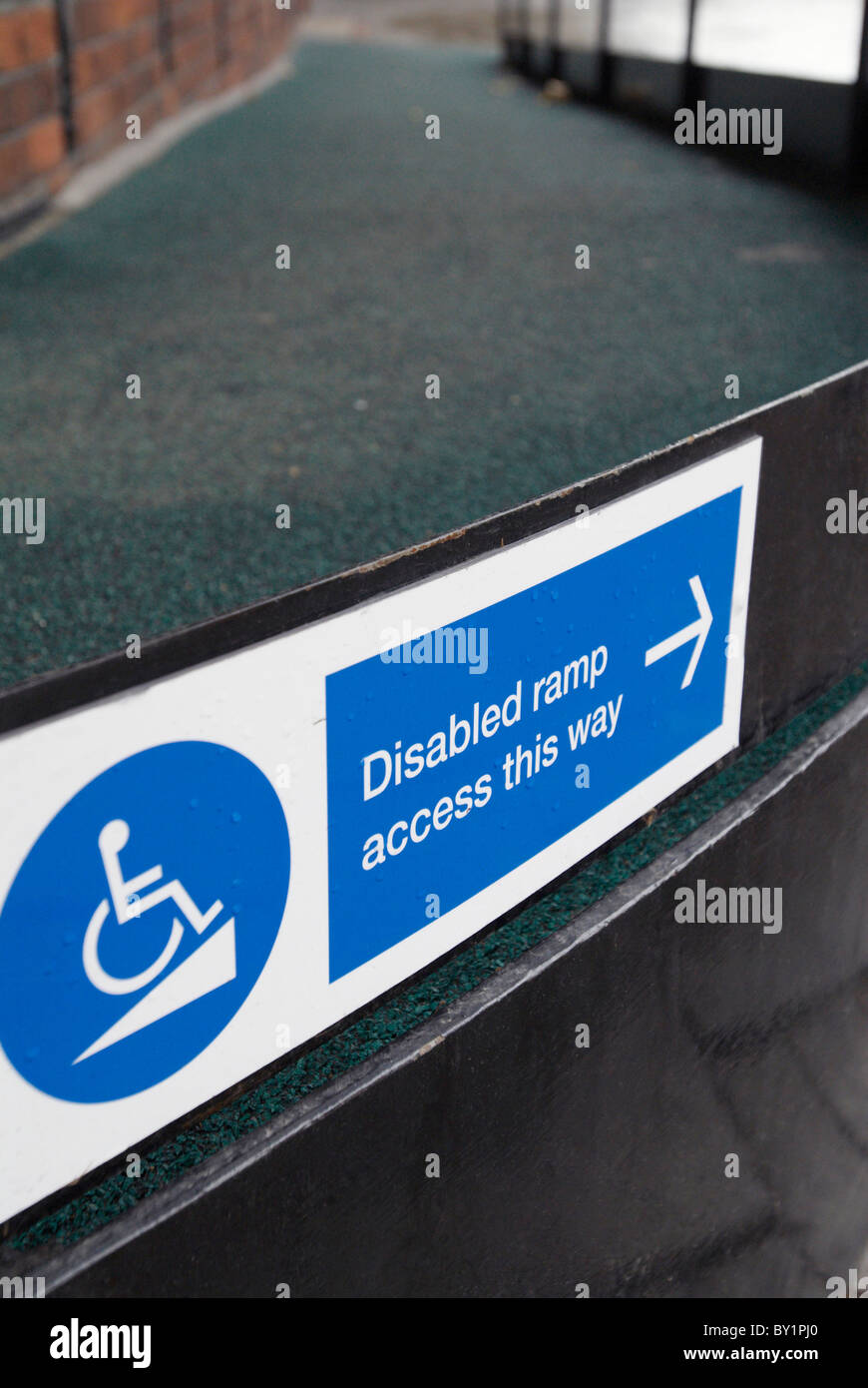 Disabled ramp uk hi-res stock photography and images - Alamy