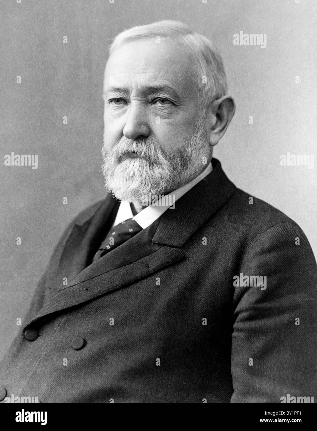 Benjamin Harrison, 23rd President of the United States Stock Photo