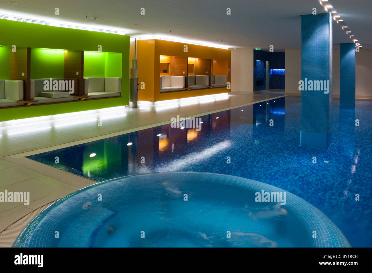 Side Spa in Side Hotel, Hamburg, Germany Stock Photo ...