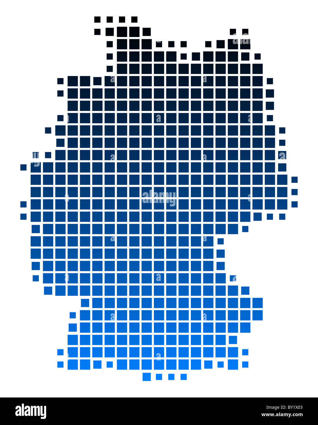 Map of Germany Stock Photo - Alamy