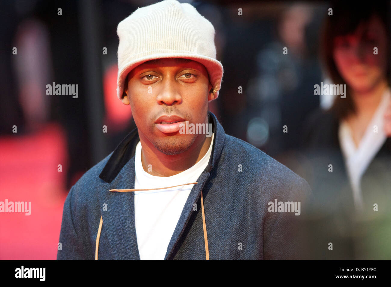 Singer Lemar attends the world premiere of 'The Clash of the Titans,' a remake of the 1981 film, at Empire Leicester Square, Stock Photo