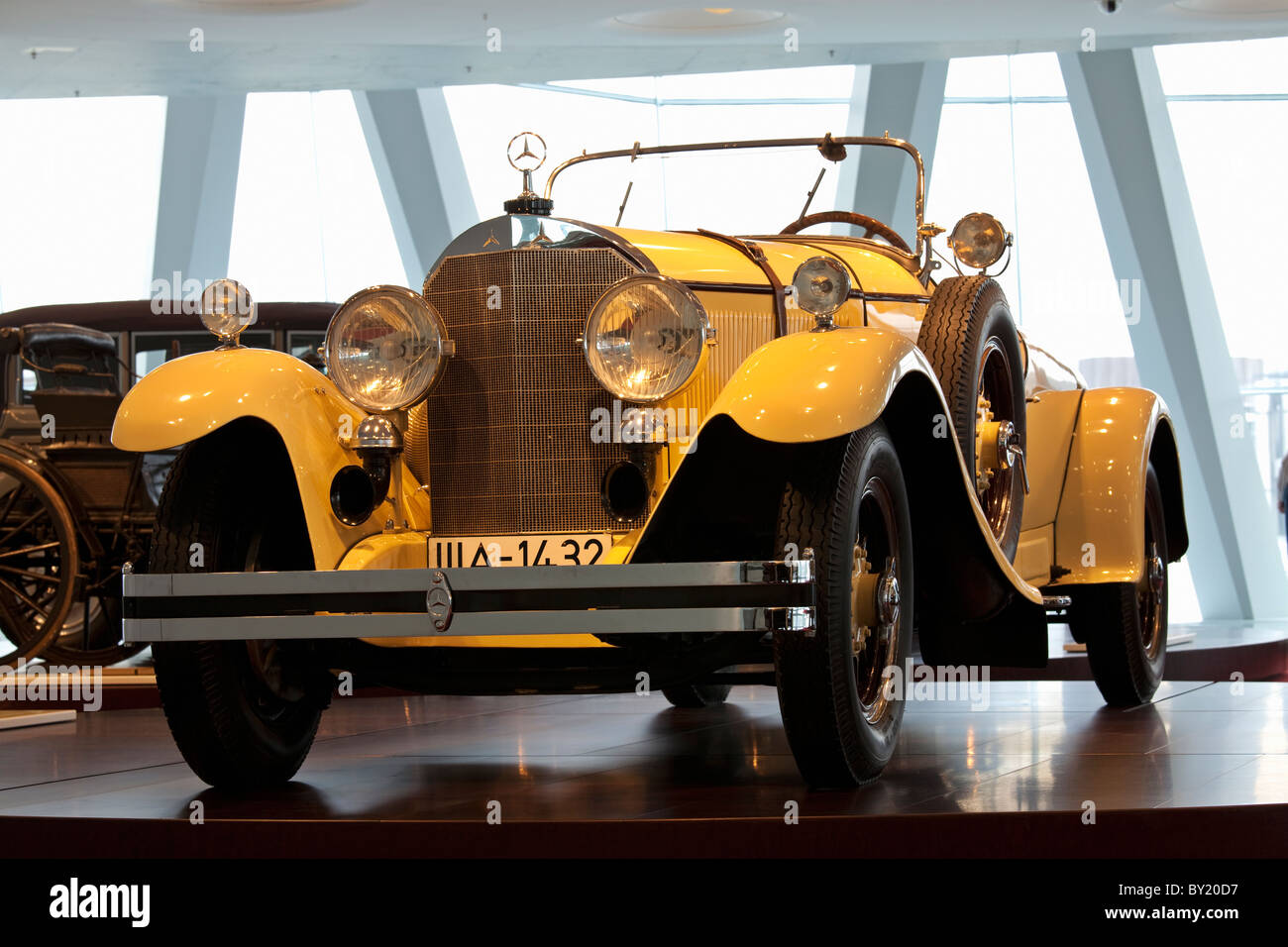 Germany,Stuttgart,Mercedes-Benz Museum, Mercedes Model K 1924-1929 Stock Photo