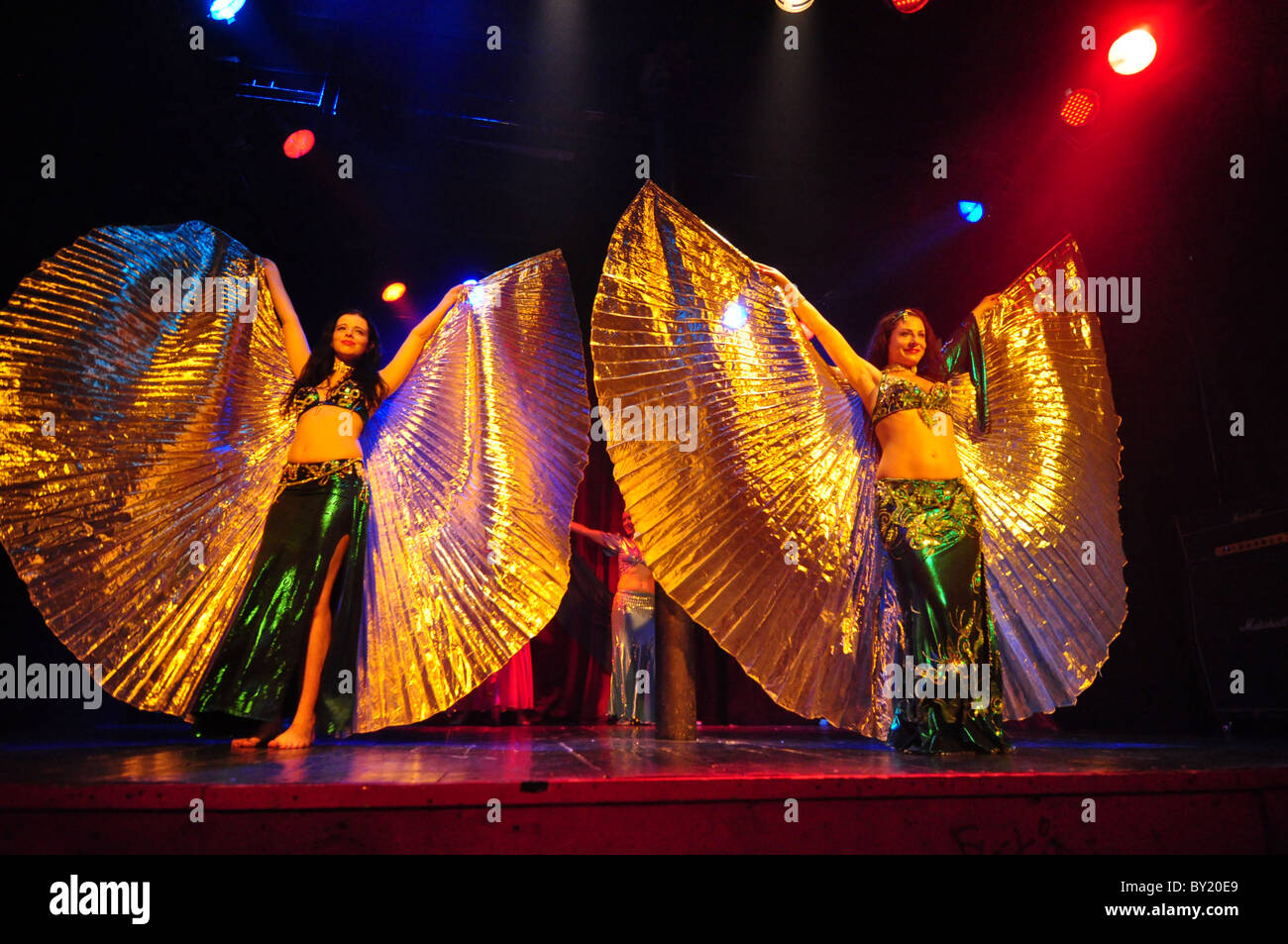 Belly dancers Stock Photo