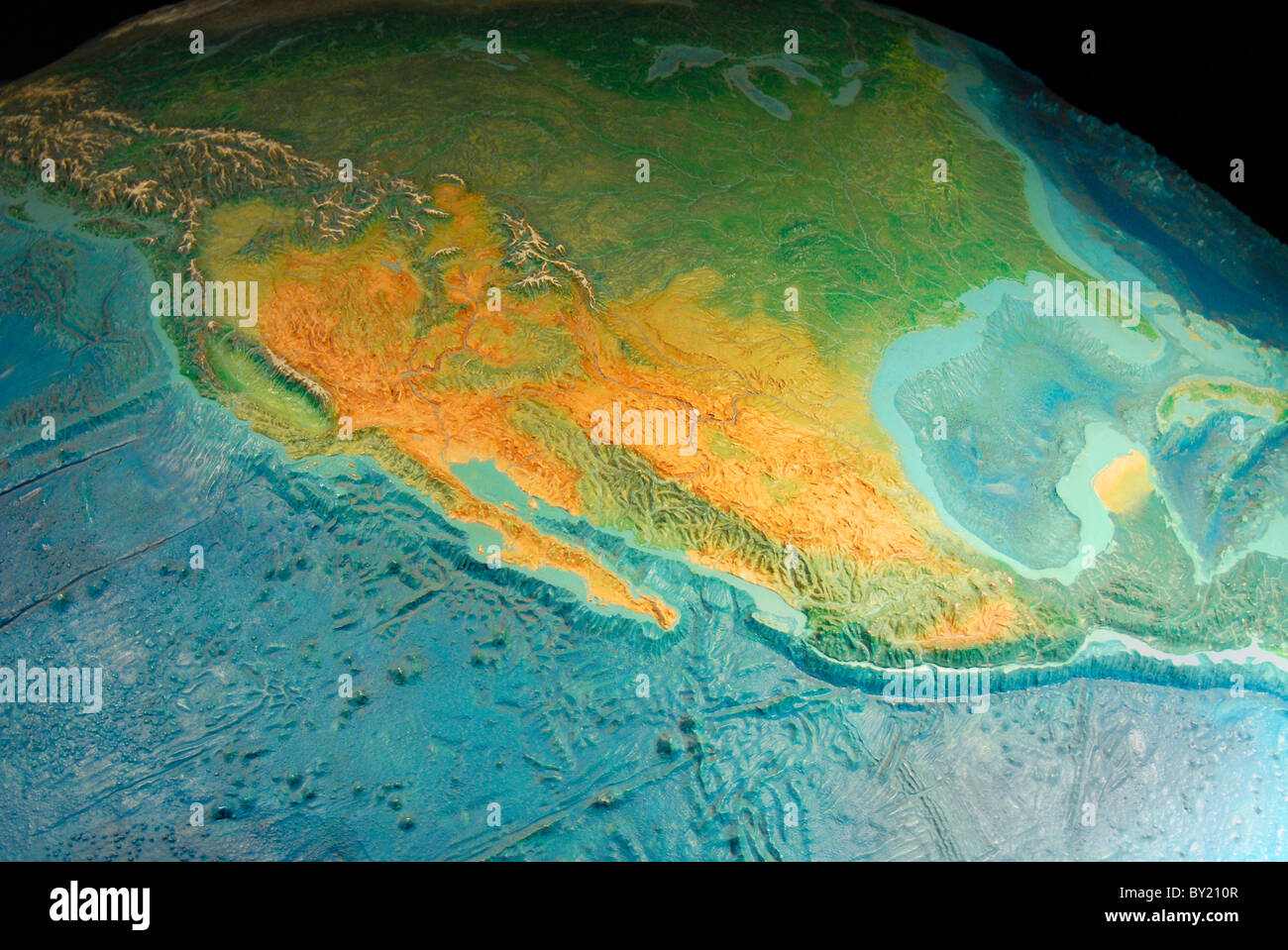OLD ORBIT PACIFIC BIG RICH SALT SEA SHOW SPACE TERRAIN TEXTURE TOGETHER HOME GREAT WATER WORLD YELLOW MASSIVE COAST HISTORY COOL NEARBY LAND FAMILIAR Stock Photo