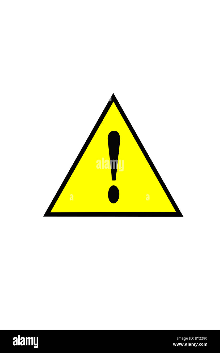 Traffic sign isolated on white background Stock Photo - Alamy