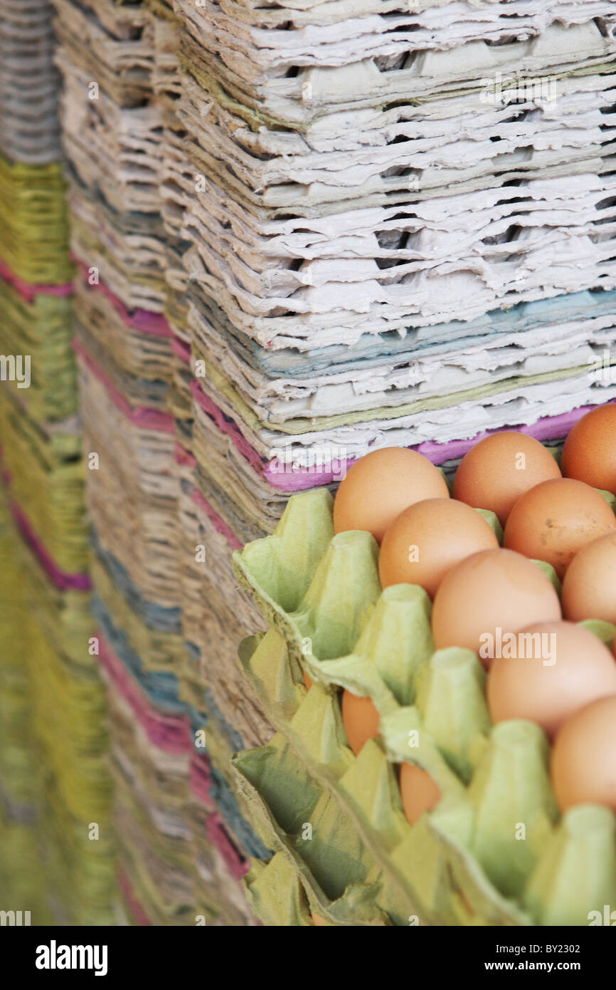 Tuerkei- Istanbul, 2010-09-28, Eier eggs animal product organic chicken eggs hens eggs symbolic pet products © Gerhard Leber Stock Photo