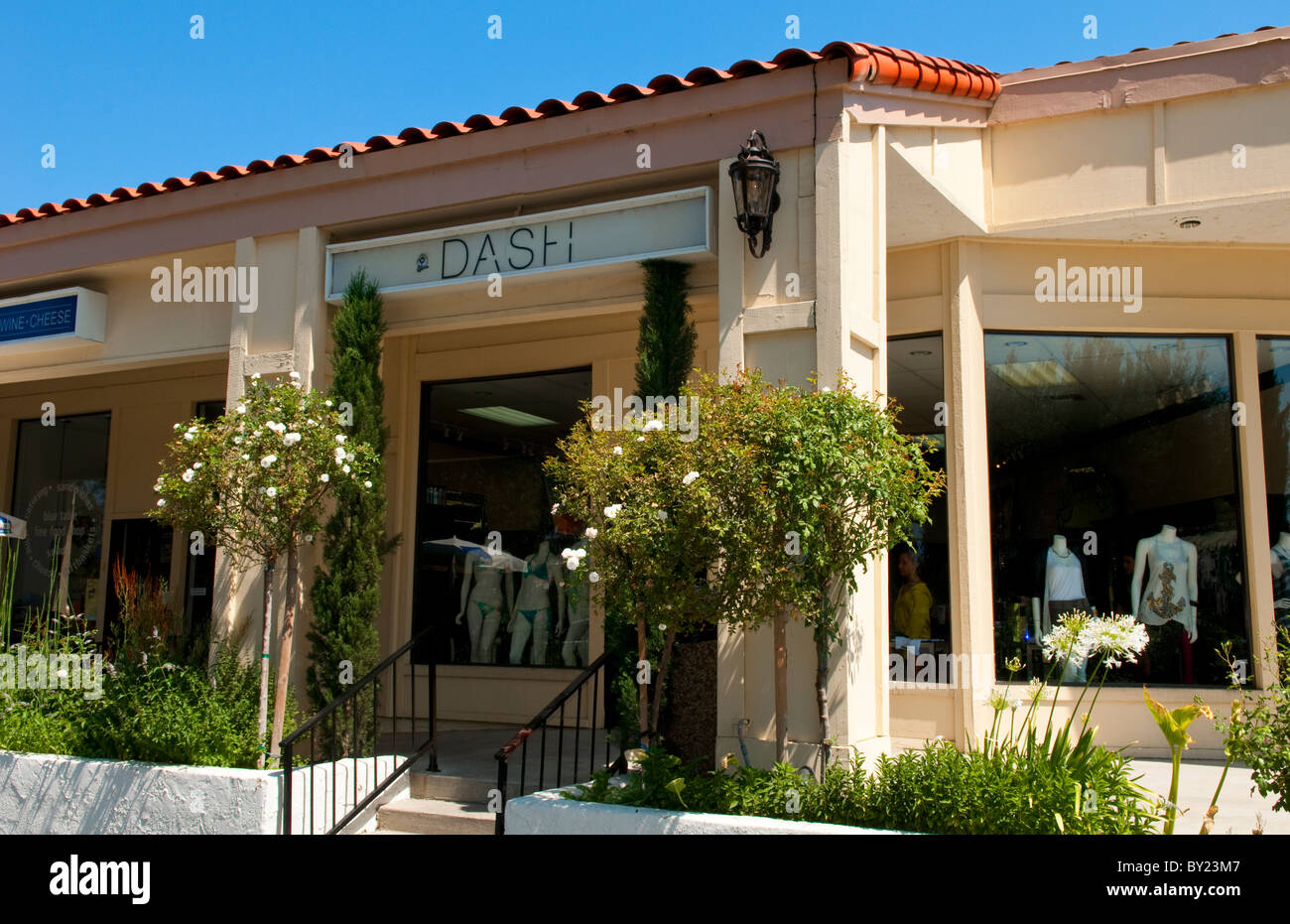 Famous DASH boutique shop in Calabasas California owned by Kim