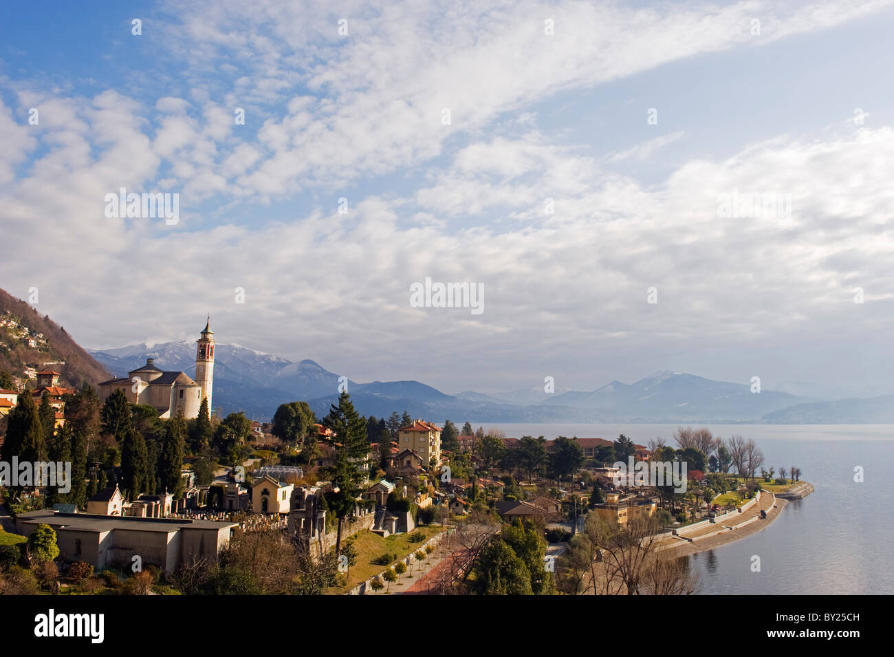 Europe, Italy, Lombardy, Lakes District, Lake Maggiore, Cannobio, Piedmonte Stock Photo