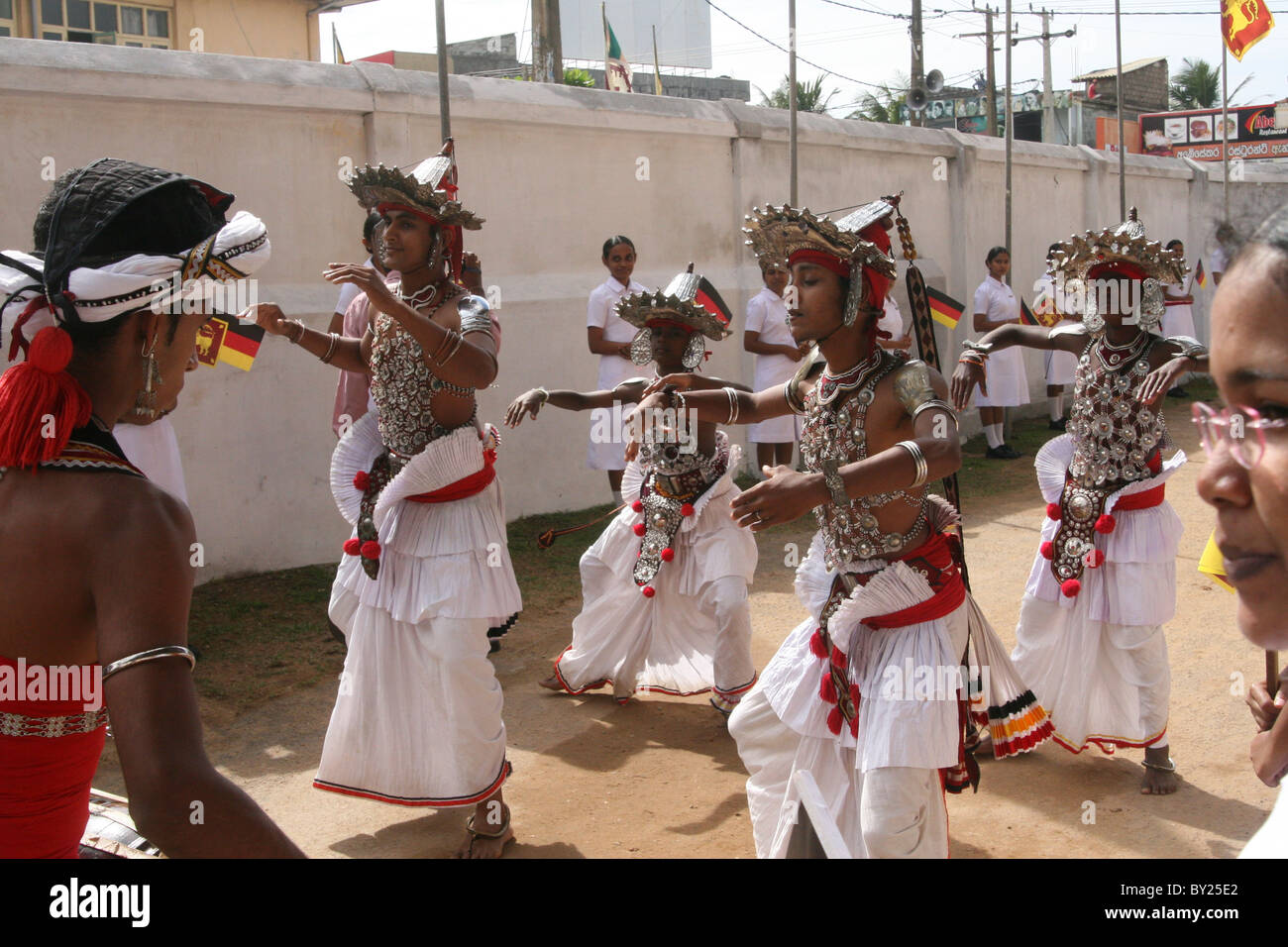 Sri Lanka Kandyan Dancer/Dancers Stock Photo