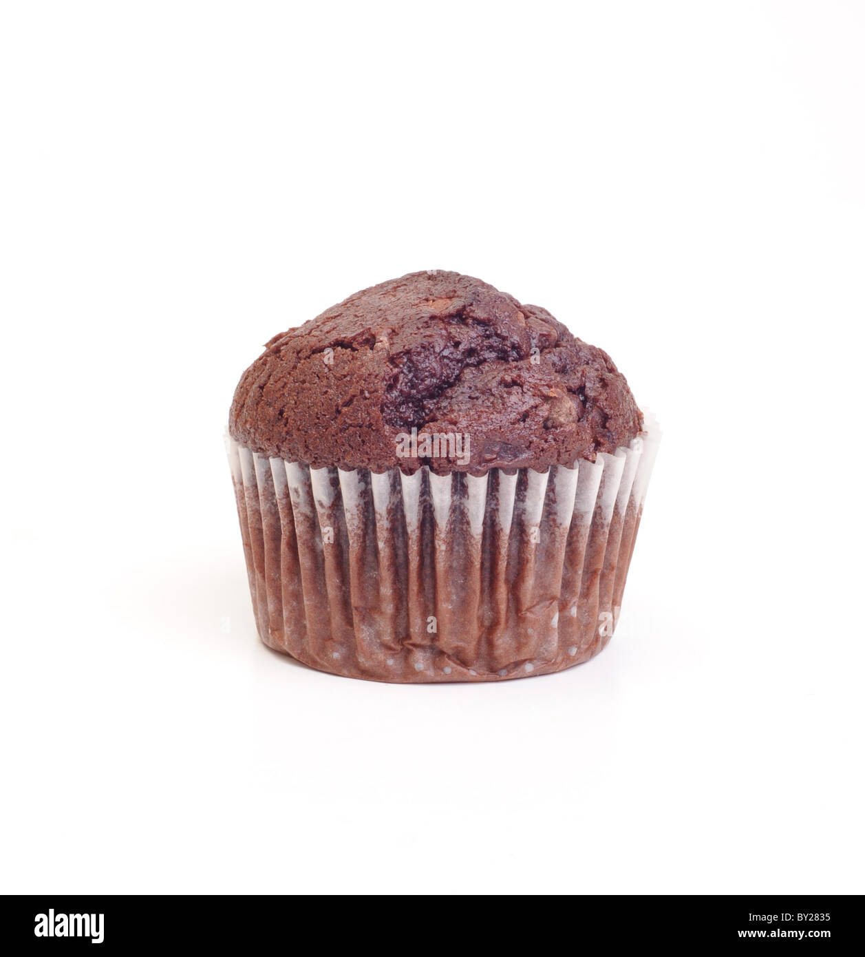 Chocolate Chip Muffin Stock Photo