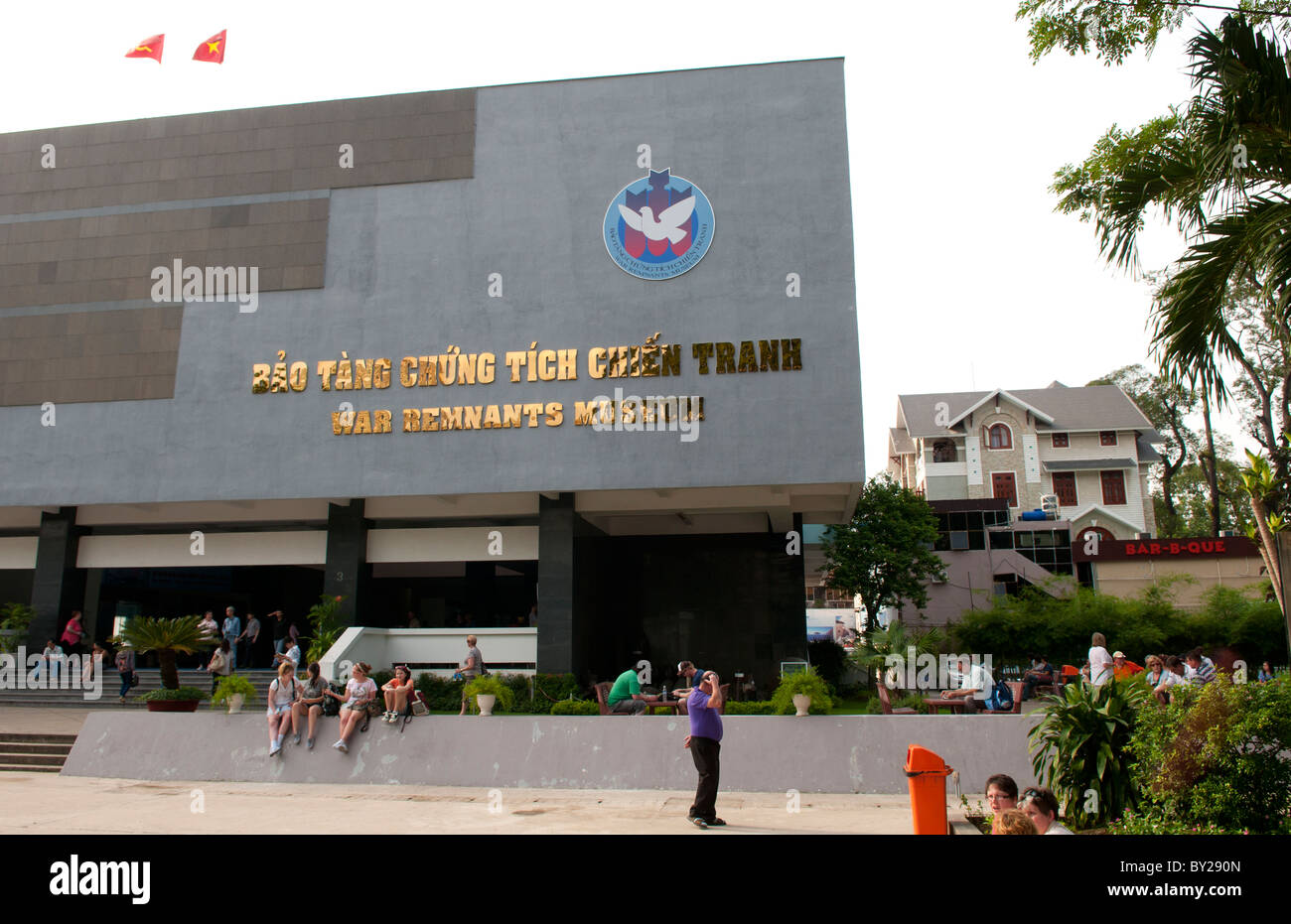 War Remnants Museum American War Saigon Ho Chi Minh Vietnam Stock Photo ...