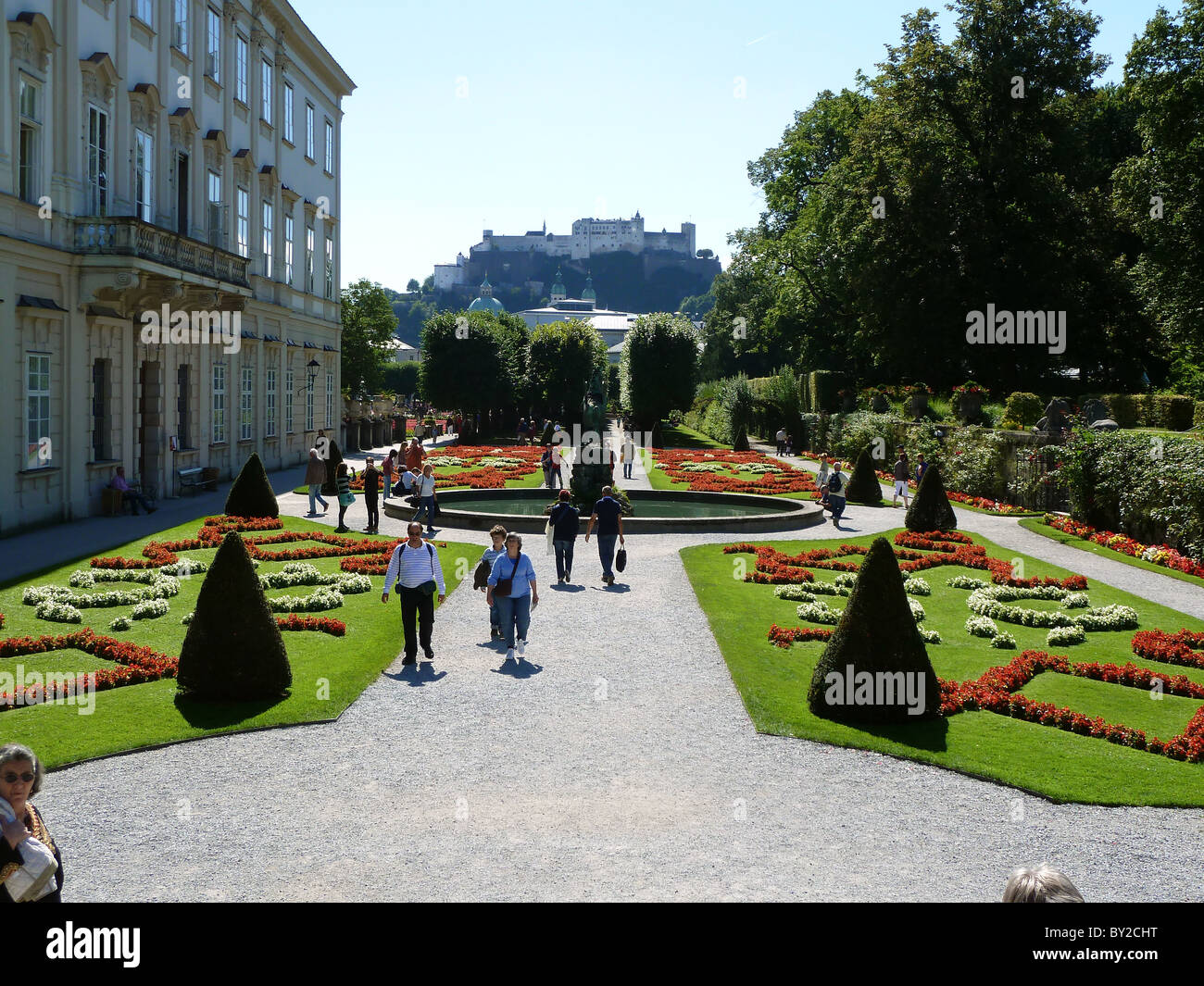 MIRABELL PALACE GARDENS SALZBURG AUSTRIA SALZBURG AUSTRIA SALZBURG ...