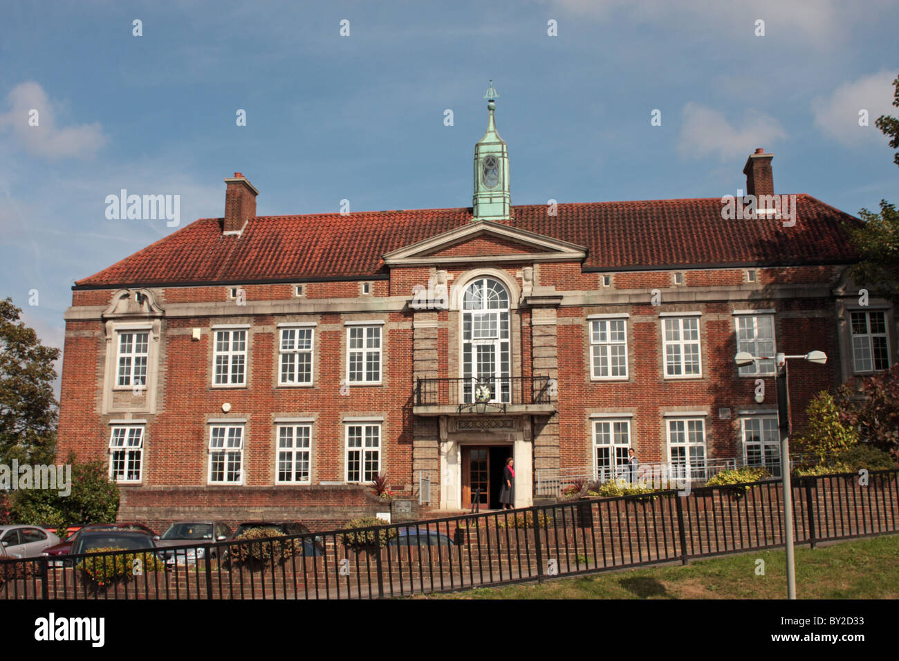 Wesley House Leatherhead UK Stock Photo Alamy