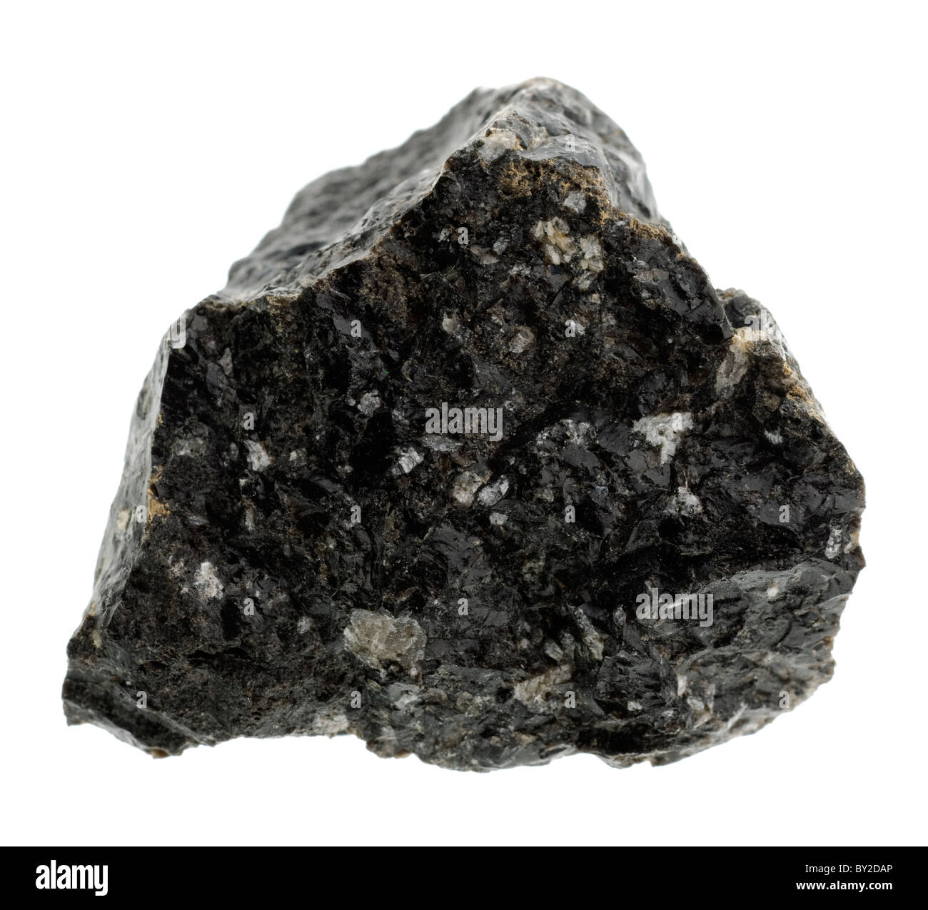 Pitchstone. Igneous rock sample Stock Photo