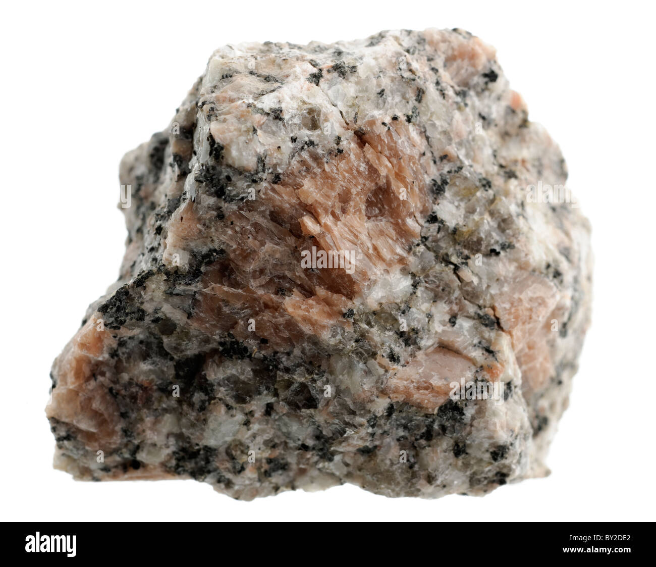 Shap Granite. Igneous rock sample Stock Photo