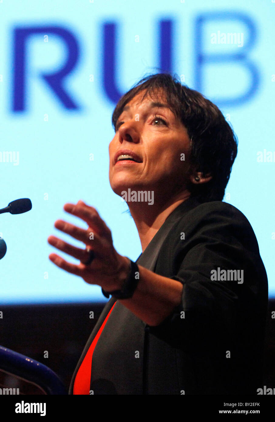 Prof. Dr. Margot Kaessmann during the inaugural lecture of her guest's