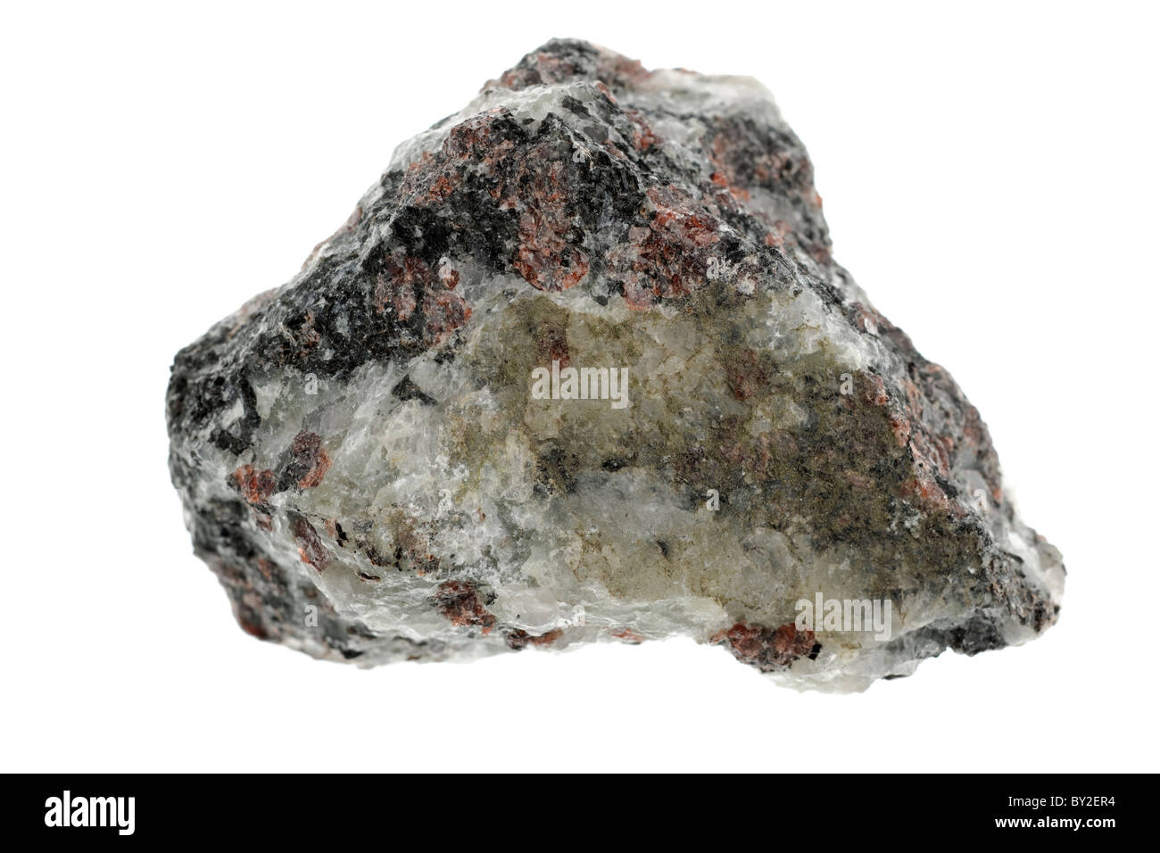 Amphibolite. Metamorphic rock type Stock Photo