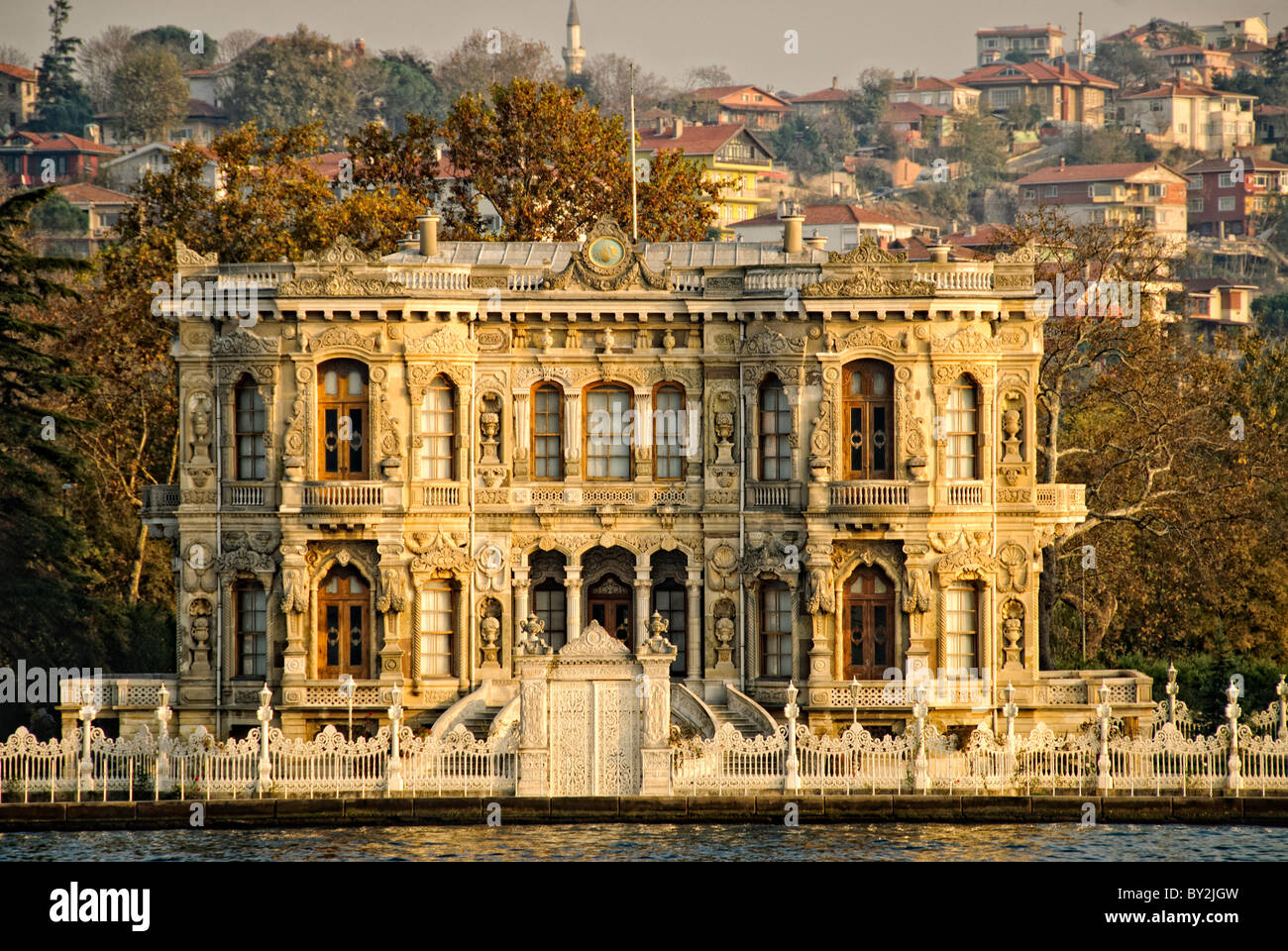 ISTANBUL, Turkey / Türkiye / Türkiye — An ornate, historic building on ...