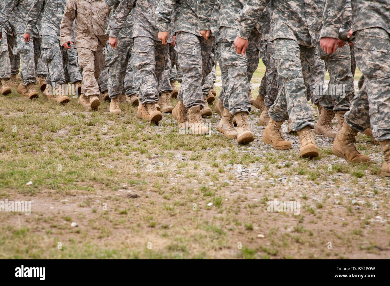 Soldiers participate in airborne training at Fort Benning in Columbus