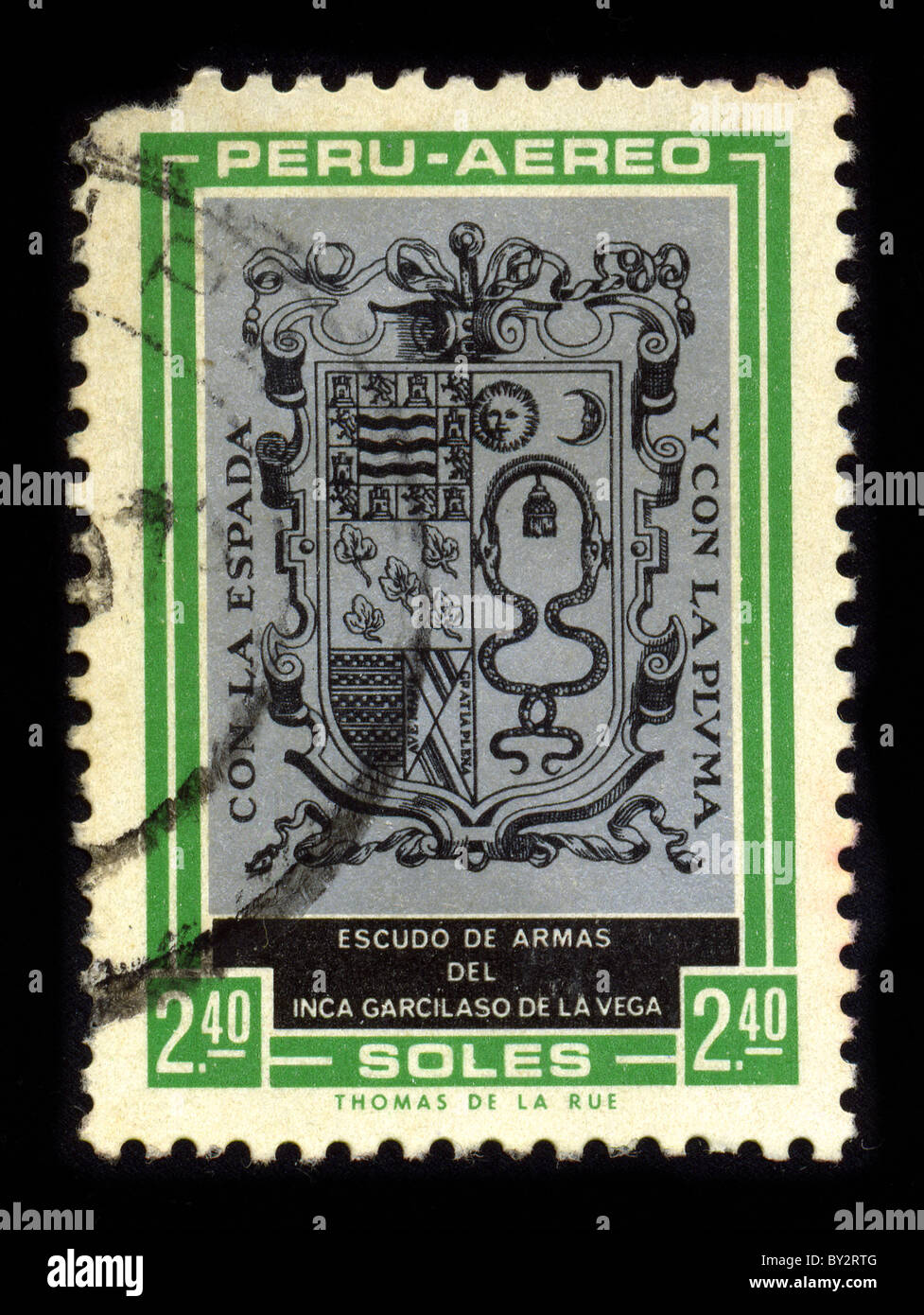 Postage stamp. Stock Photo