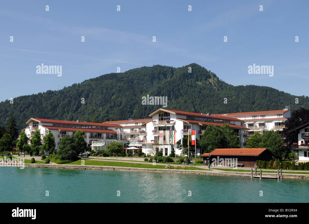 Hotel Ueberfahrt At Rottach Egern In Bavaria Stock Photo Alamy