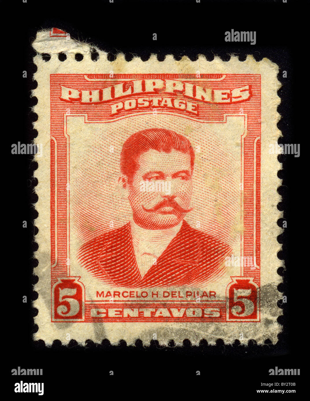 Postage stamp. Stock Photo