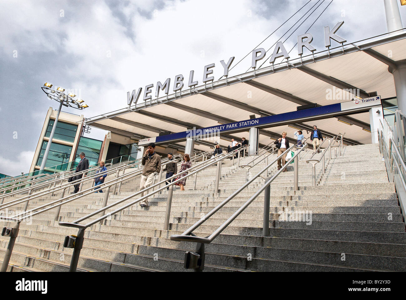 Wembley Park Tube Station High Resolution Stock Photography and Images