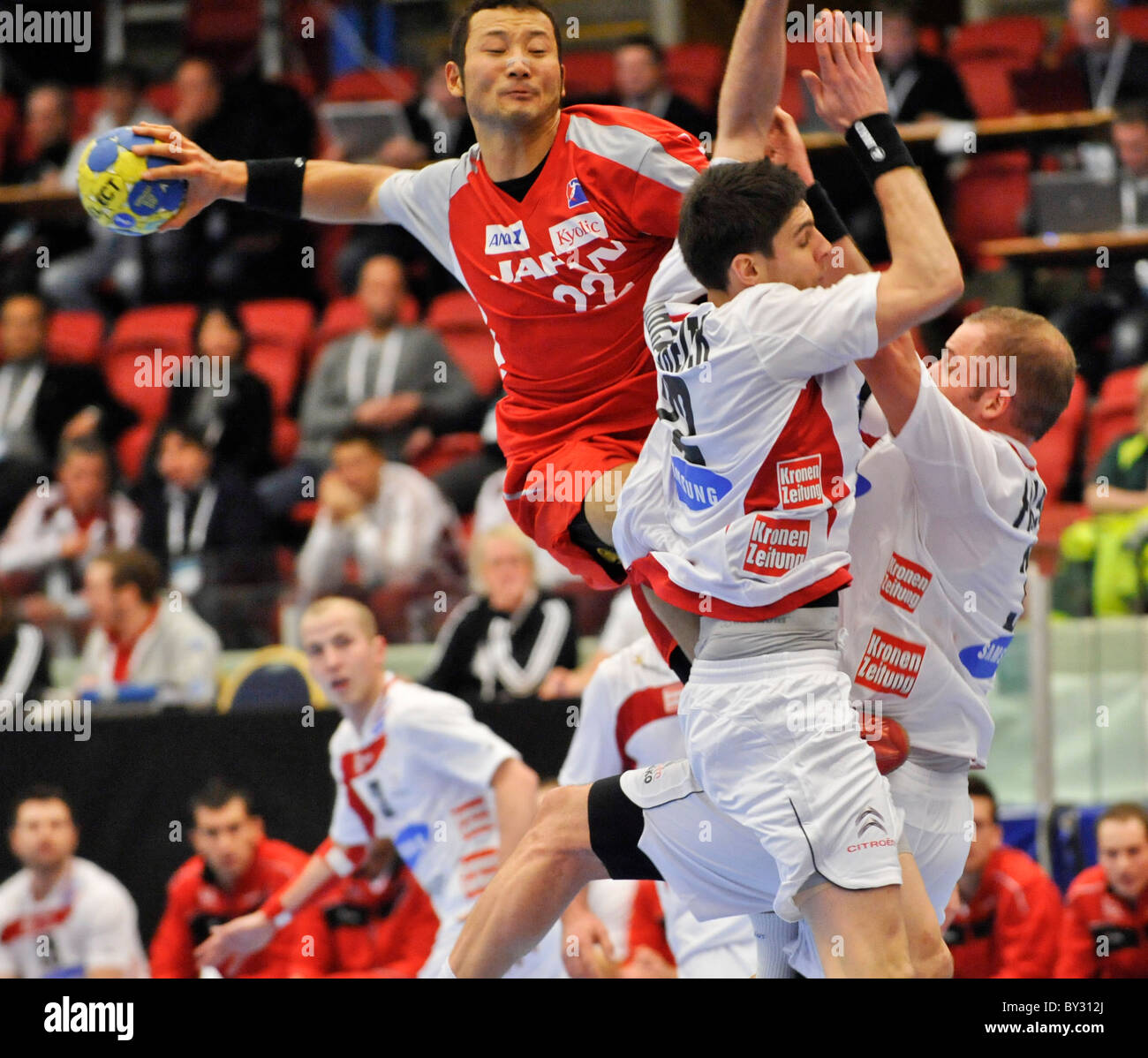 World Championship Handball 2011 Japan vs Austria 22 Tetsuya Kadoyama
