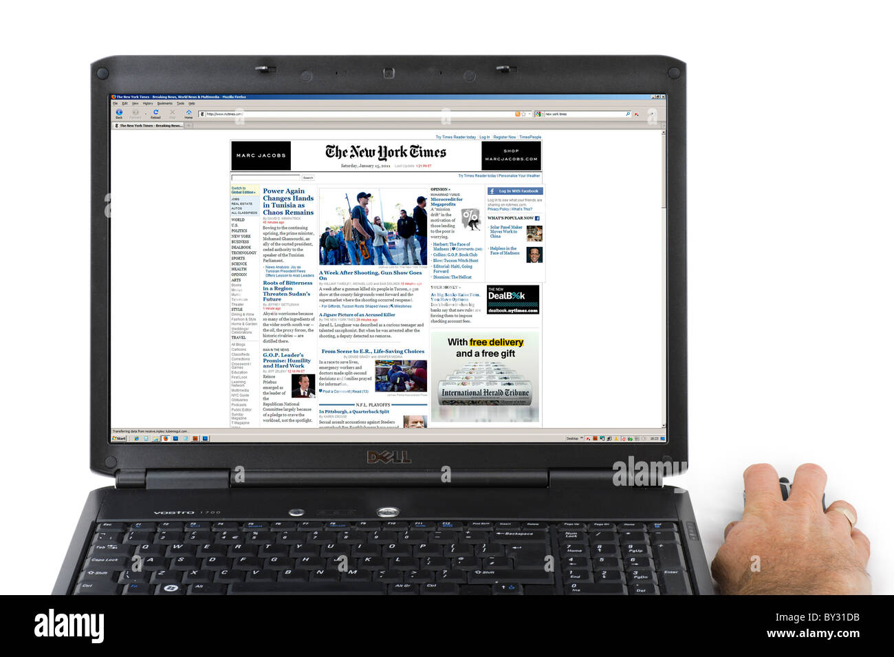 Front Page New York Times Stock Photos Front Page New York Times 