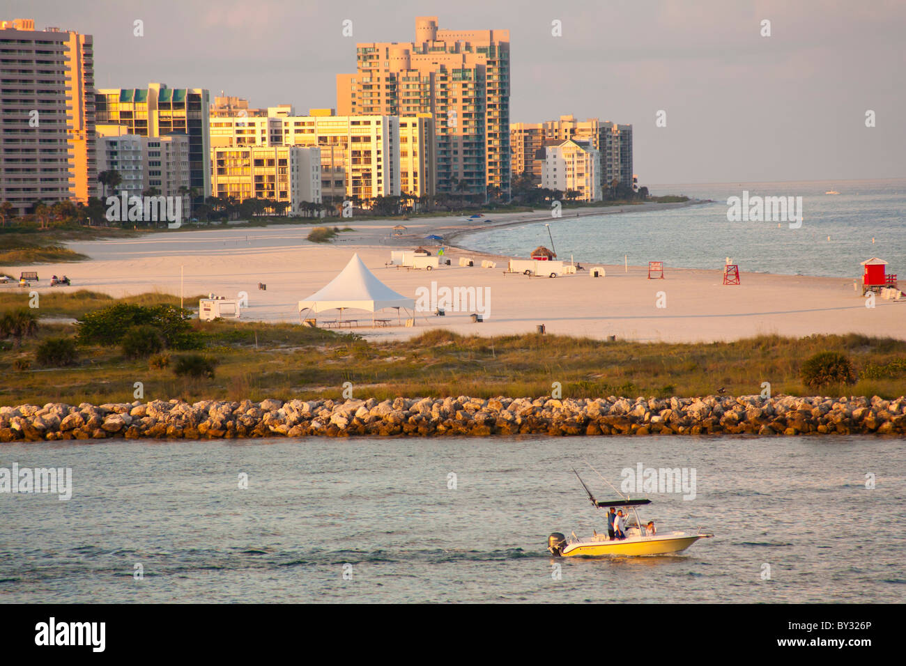Sand Key Park Stock Photo Alamy