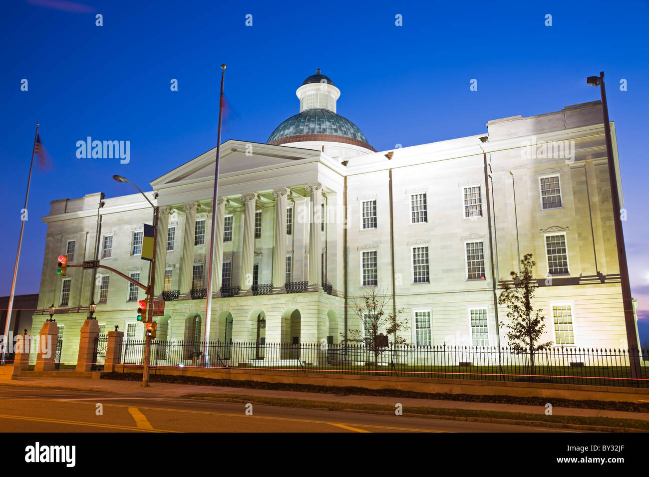 Old State Capitol of Mississippi Stock Photo