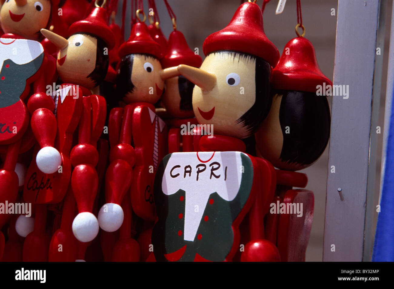 Souvenirs, Capri, Italy Stock Photo Alamy