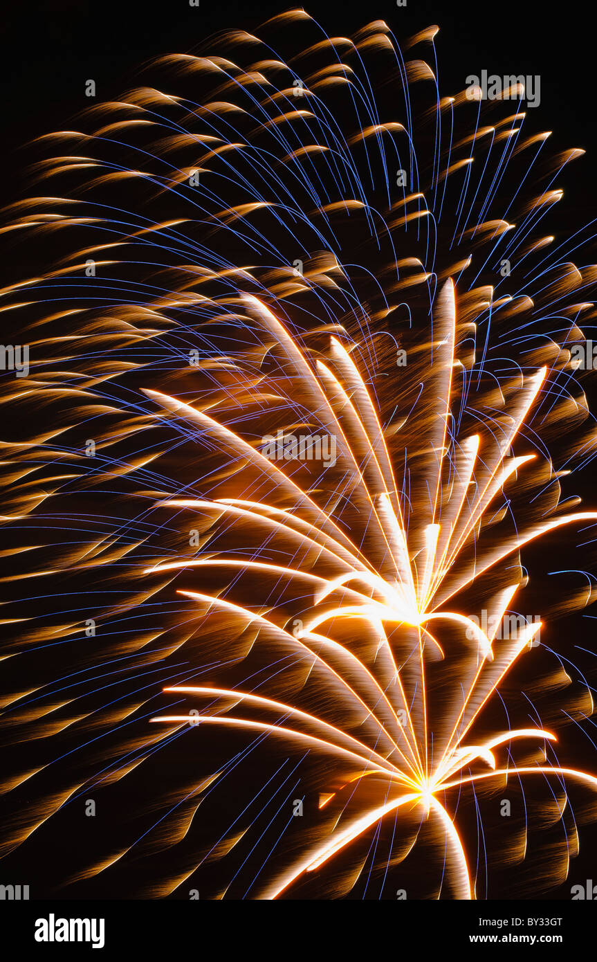 Fireworks light the night sky, Annapolis, Maryland, USA Stock Photo Alamy