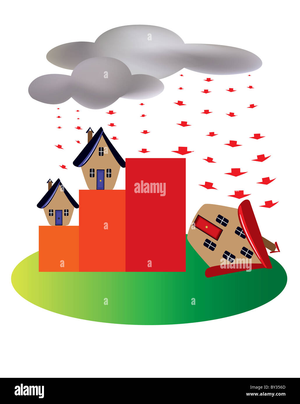 Housing market decline hires stock photography and images Alamy