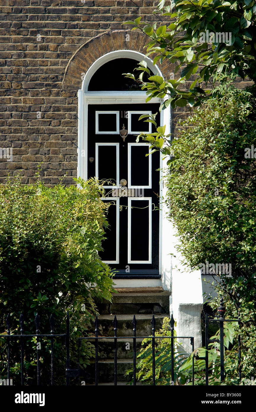 Front door to a period property Stock Photo Alamy