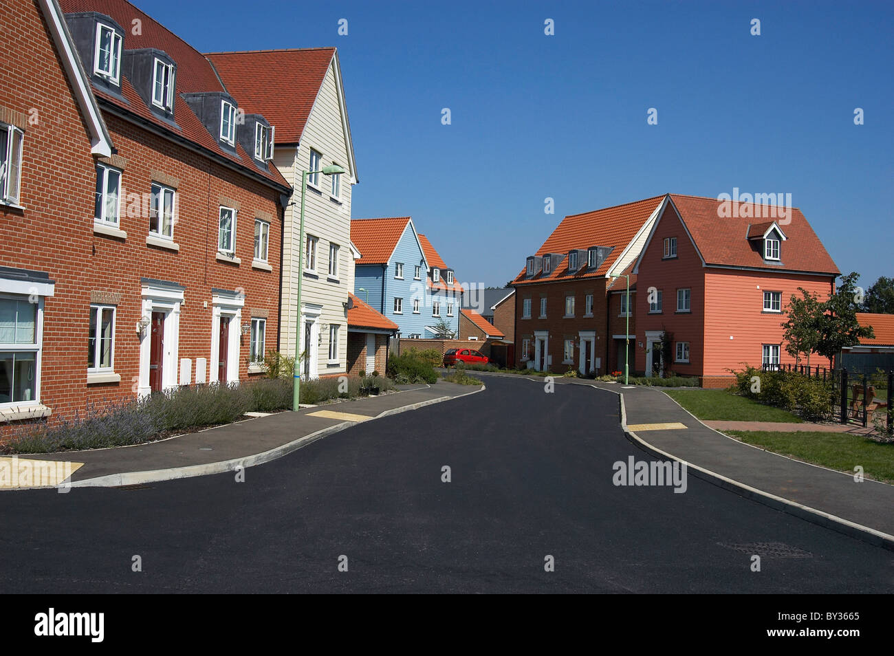 New property development England UK Stock Photo Alamy