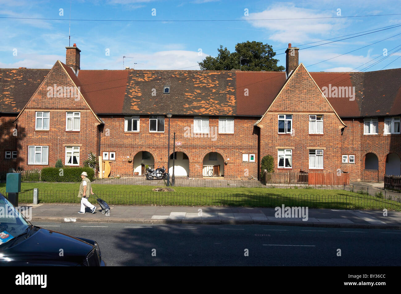 Council estate North London Stock Photo Alamy