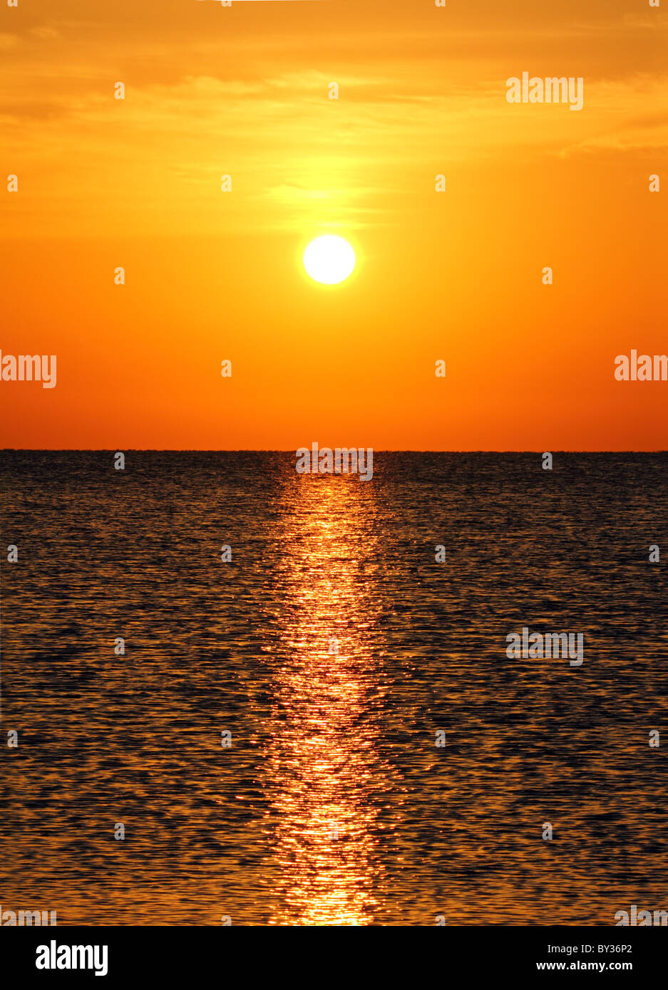 beauty landscape with sunrise over sea Stock Photo - Alamy