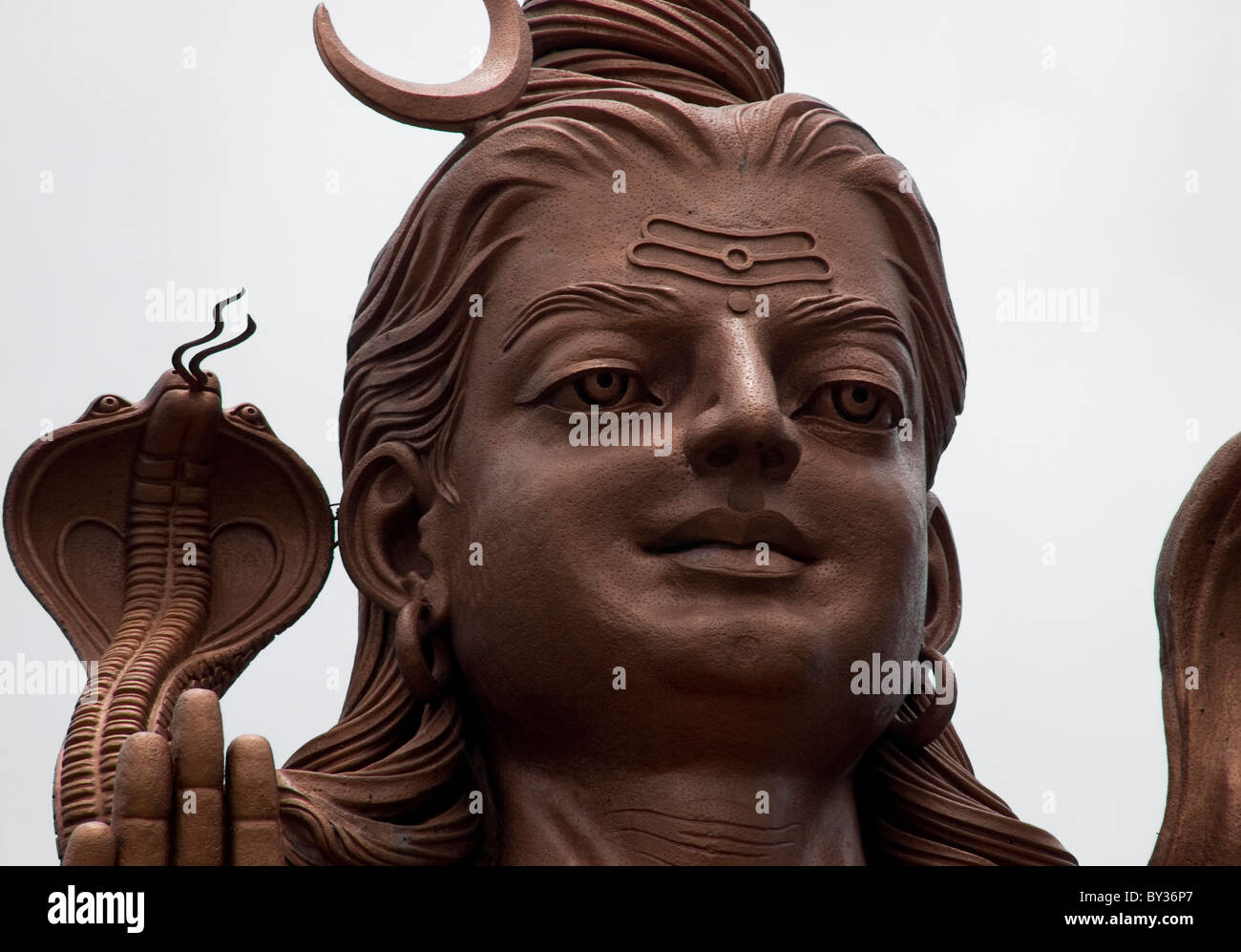 Statue of Shiva in Mauritius Stock Photo Alamy