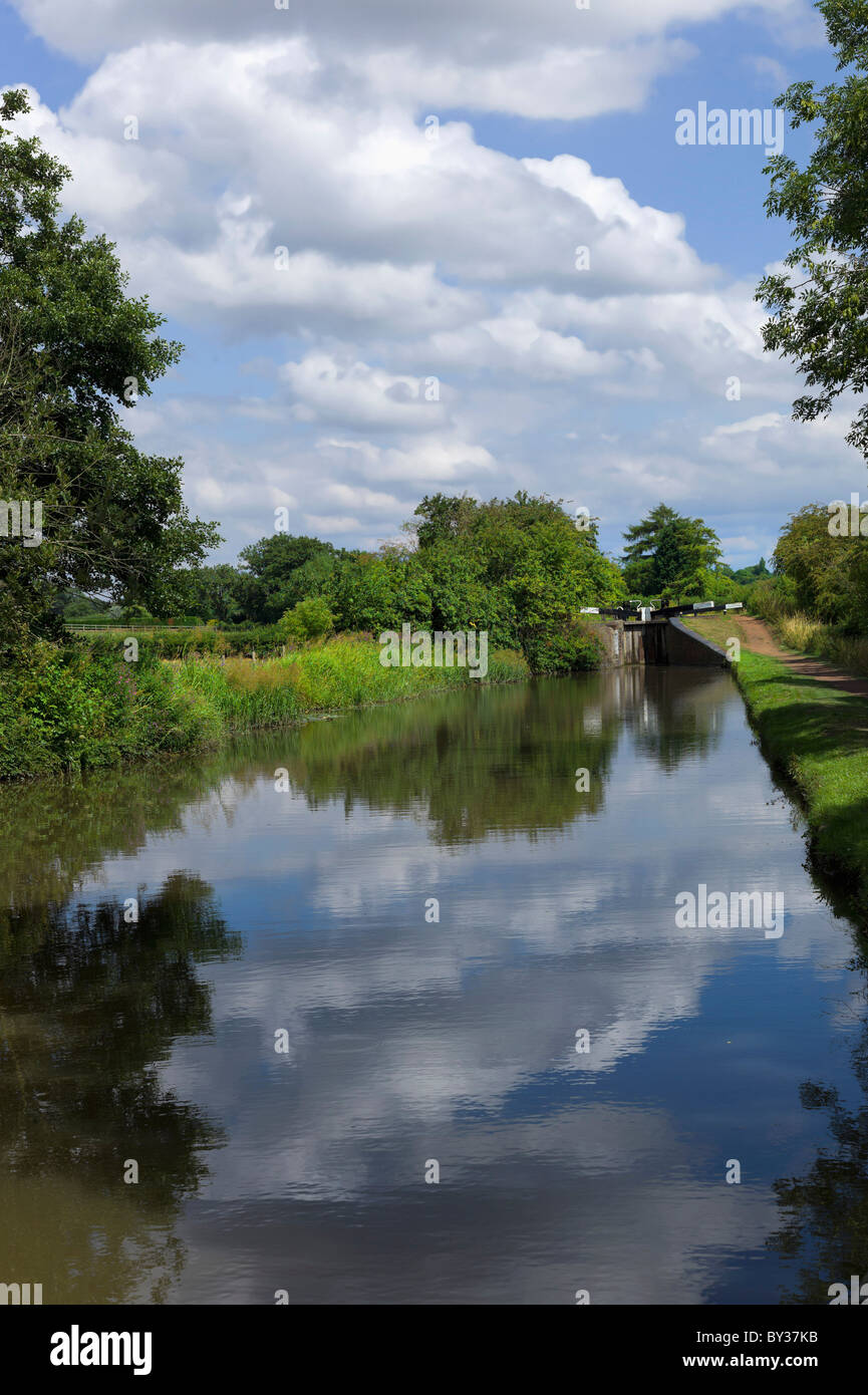 worcester and birmingham canal stoke prior worcestershire Stock Photo