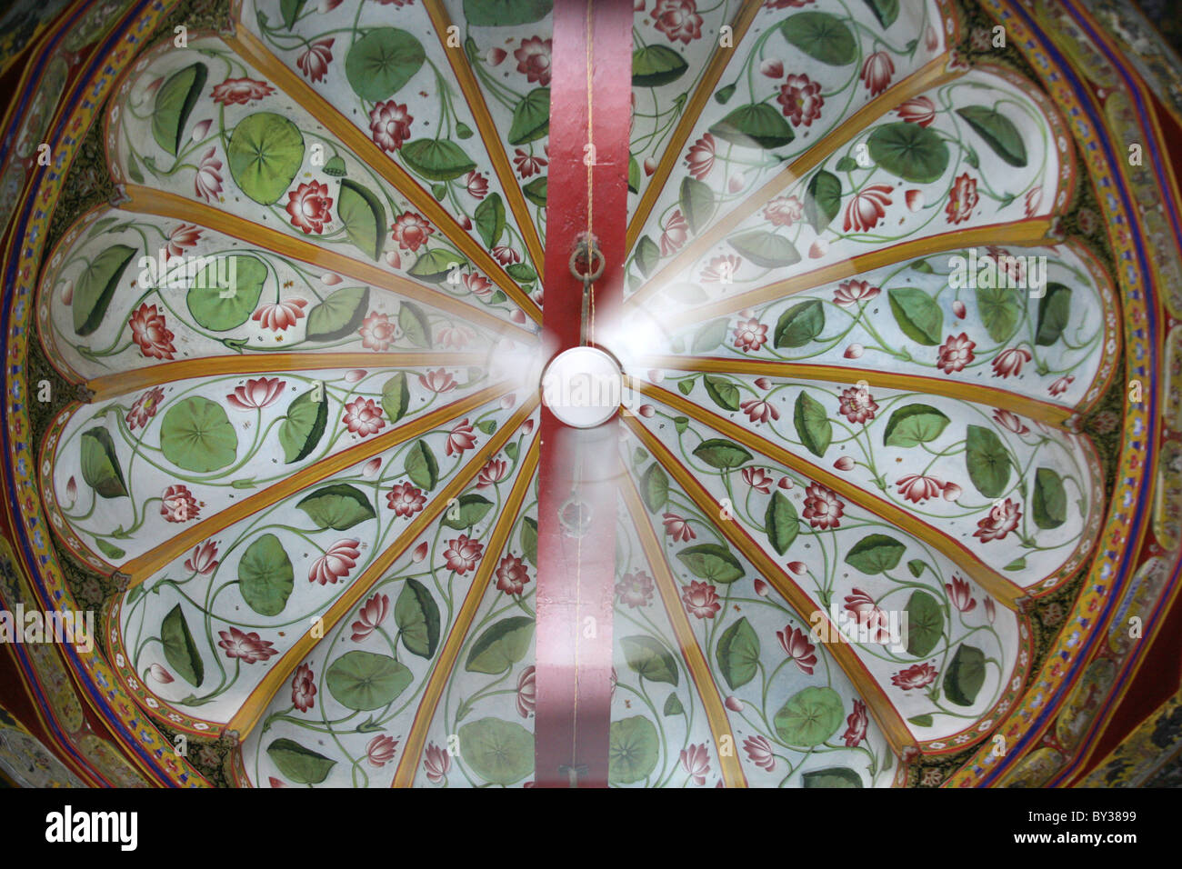 Lily Flower Design Ceiling Fan City Palace Udaipur