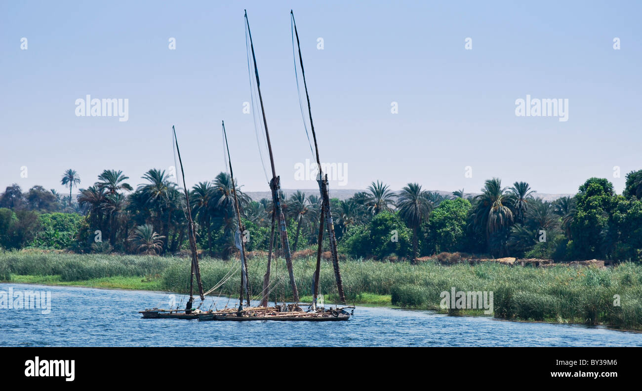 Image of the banks of the Nile river in Egypt Stock Photo Alamy